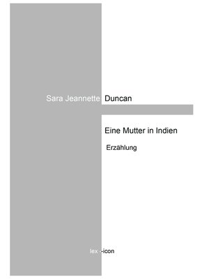 cover image of Eine Mutter in Indien